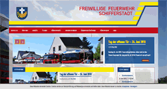 Desktop Screenshot of feuerwehr-schifferstadt.de